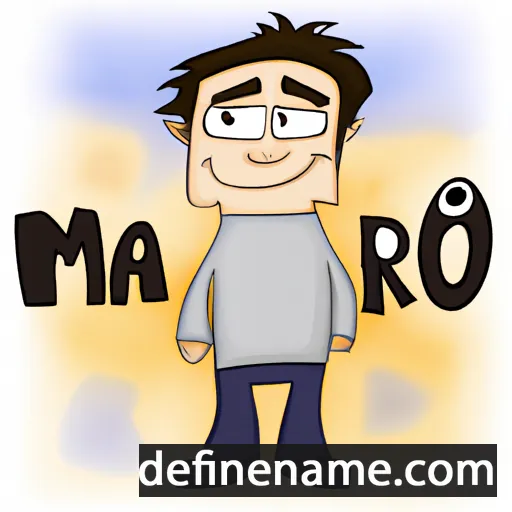 Marko cartoon