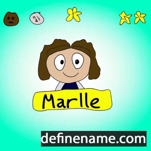 Marlène cartoon