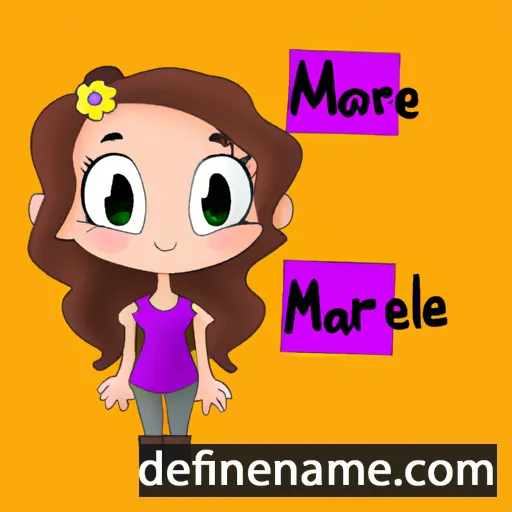 Marlee cartoon