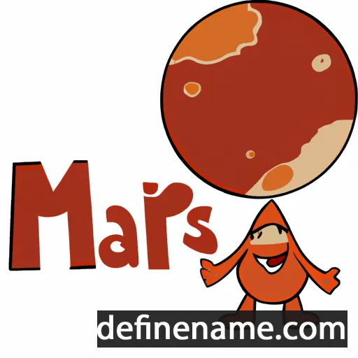 Mars cartoon