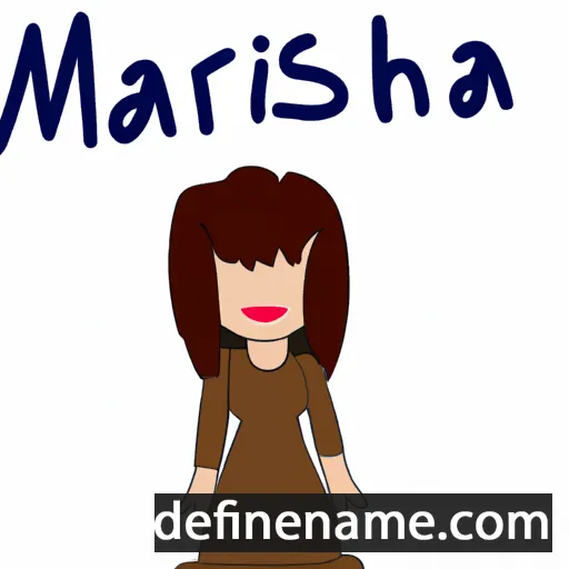 Marsha cartoon