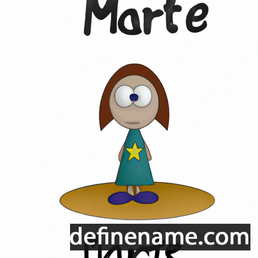 Marte cartoon