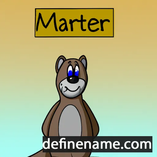 Marten cartoon