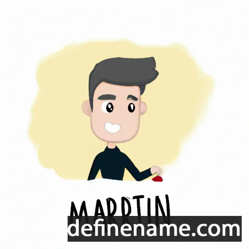 Martín cartoon