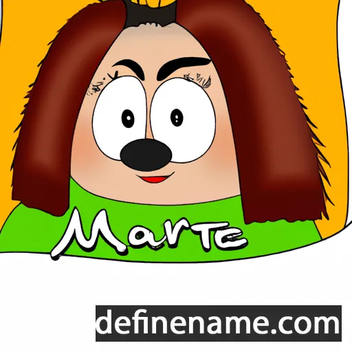 Martie cartoon