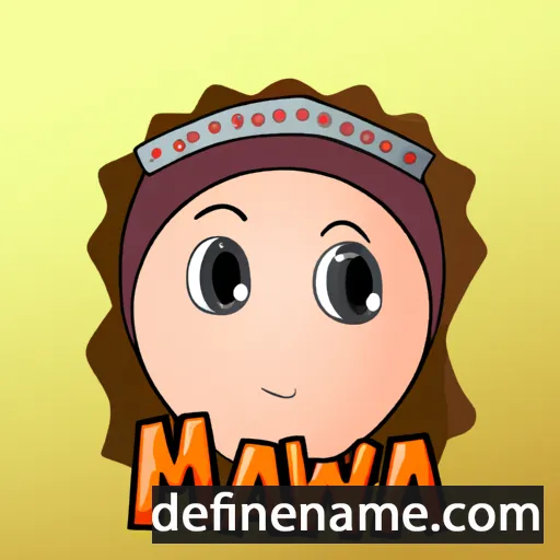 Marwa cartoon