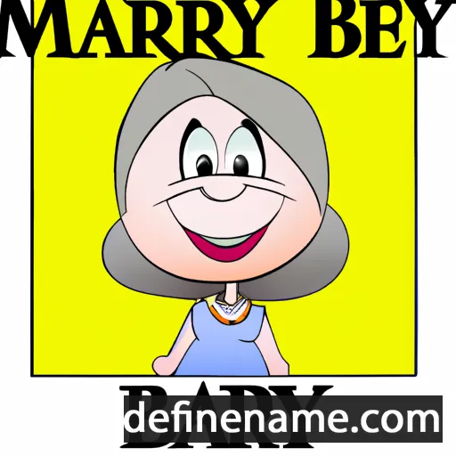 Mary Beth cartoon