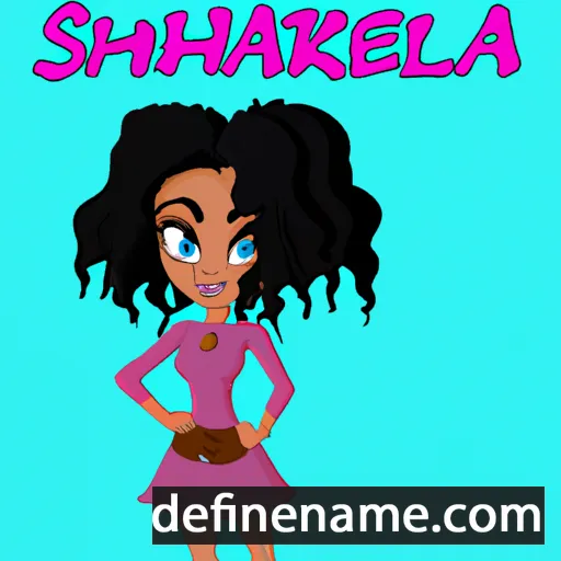 Shakiera cartoon