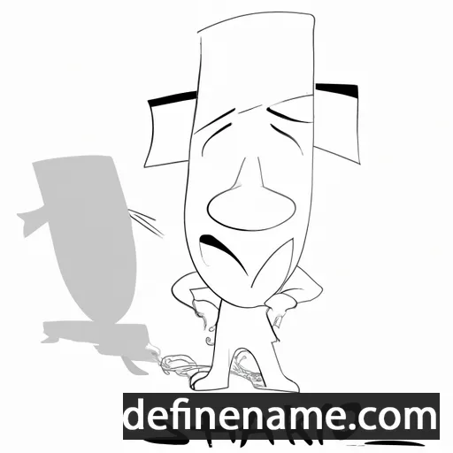 cartoon of the name Shako