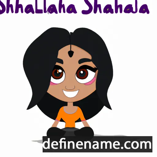 Shalana cartoon