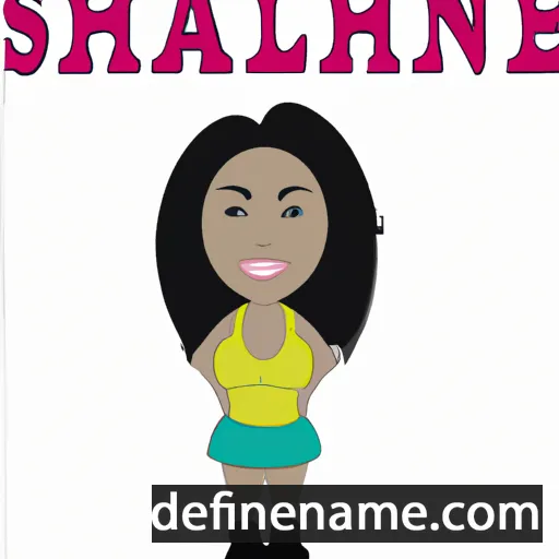 Shalane cartoon