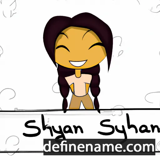 Shalynn cartoon