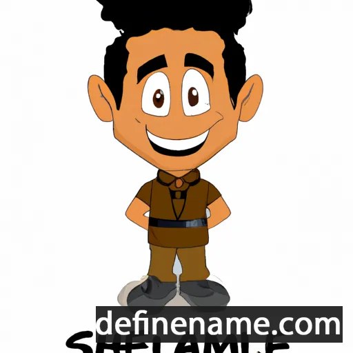 Shamiel cartoon