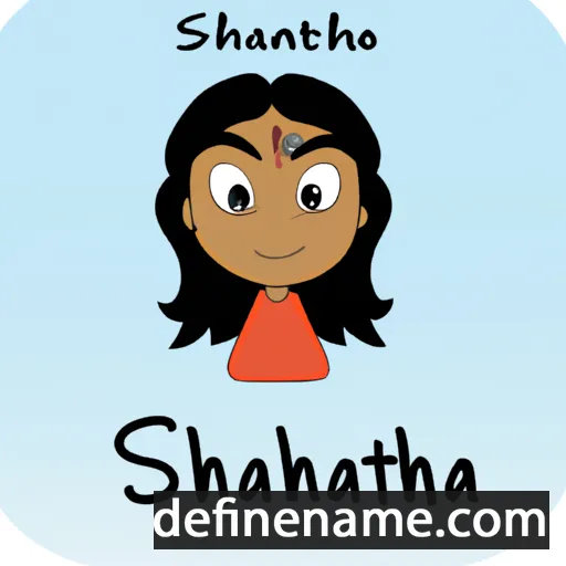 Shamitha cartoon