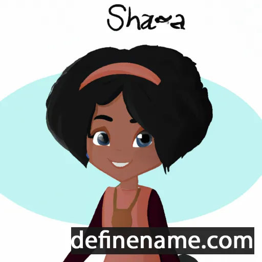 Shamiya cartoon