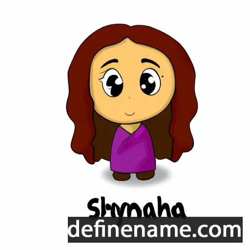 Shamya cartoon