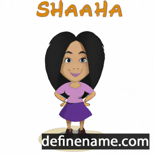 Shanaia cartoon