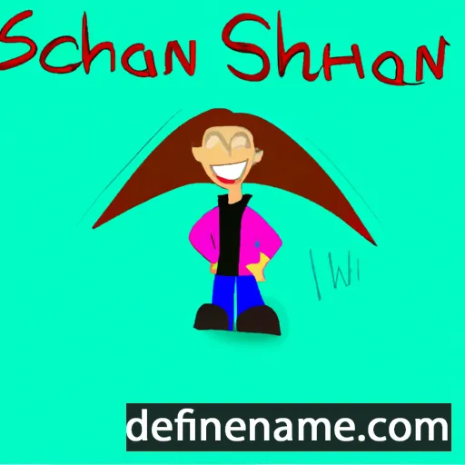 Shanann cartoon