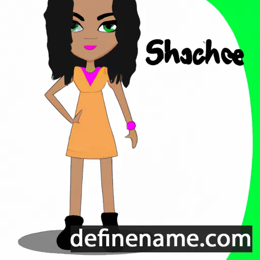 Shaneah cartoon