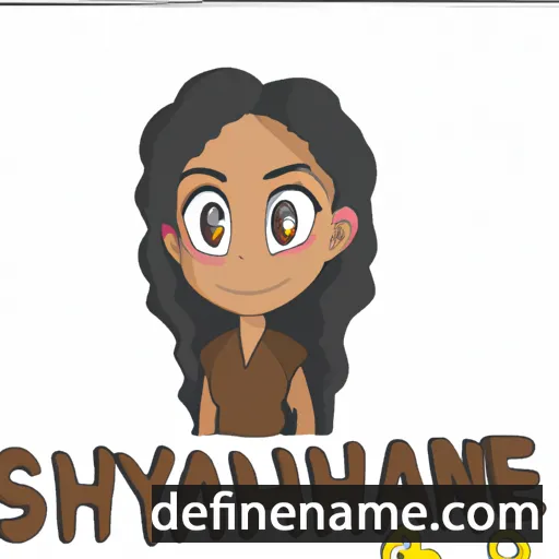 Shaniyah cartoon