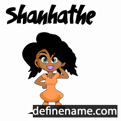 Shanteese cartoon