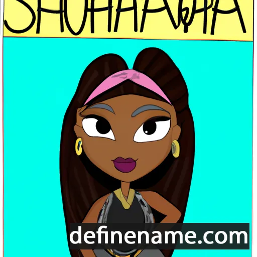 Shaquana cartoon