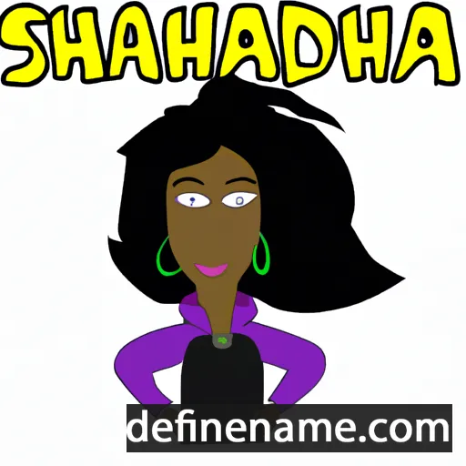 Shaquanda cartoon