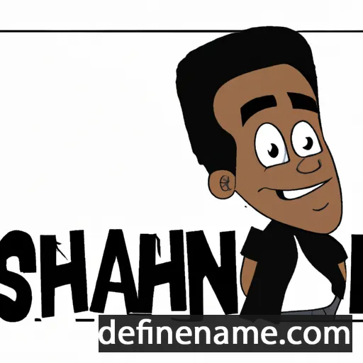 Shaquon cartoon