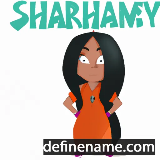 Sharanya cartoon