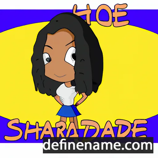 Shardae cartoon