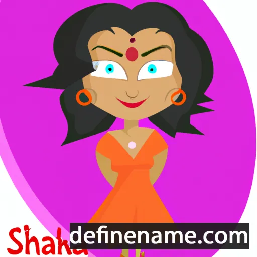 Sharika cartoon