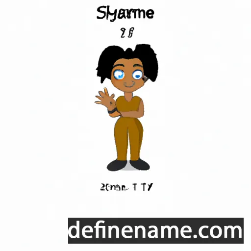 Sharmayne cartoon