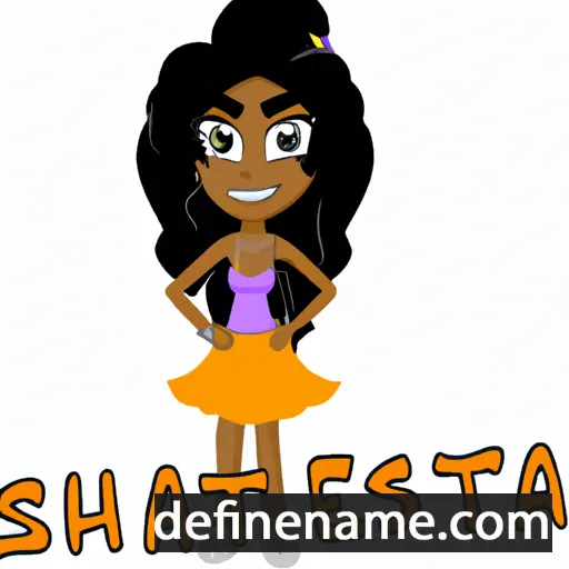 Shatesia cartoon