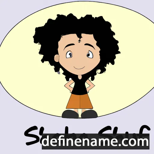 Shaunah cartoon