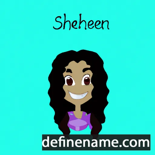 Shealeene cartoon