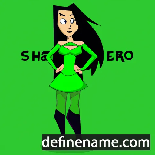 Shego cartoon