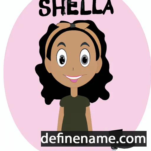 Sheilla cartoon