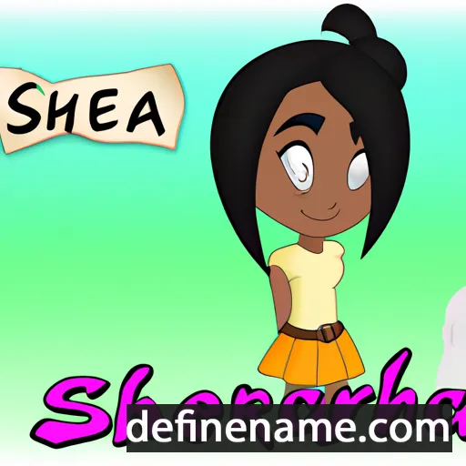 Shekiera cartoon