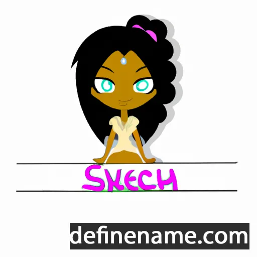 Shekiyah cartoon