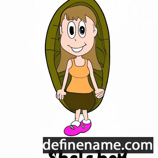 cartoon of the name Shelly