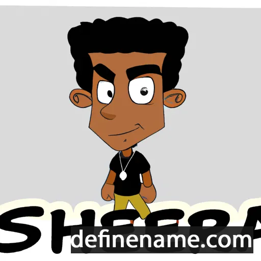 Shemar cartoon