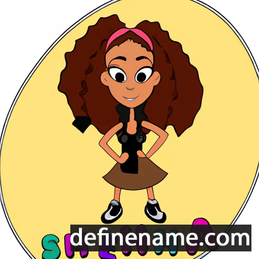 Shenia cartoon