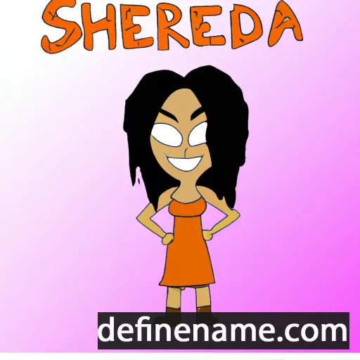 Sherida cartoon