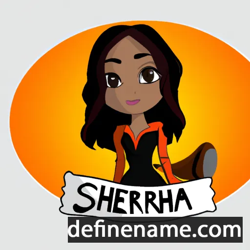 Sherifa cartoon