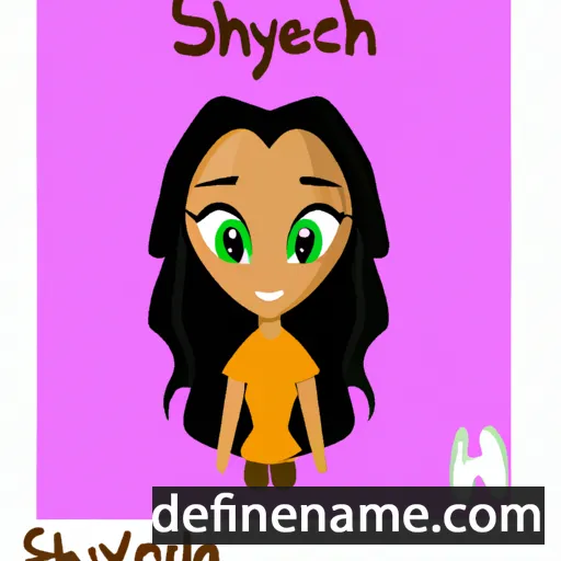 Sheynah cartoon