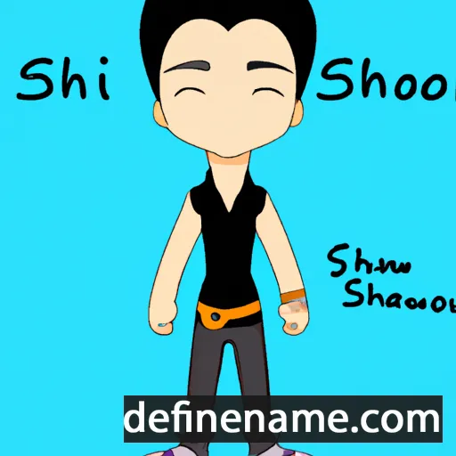 Shi-woo cartoon