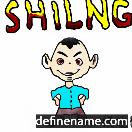 Shiling cartoon