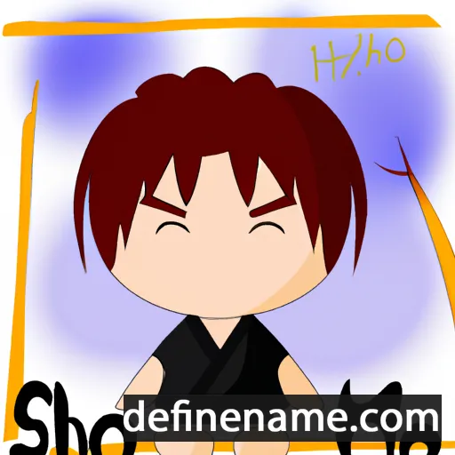 cartoon of the name Shio