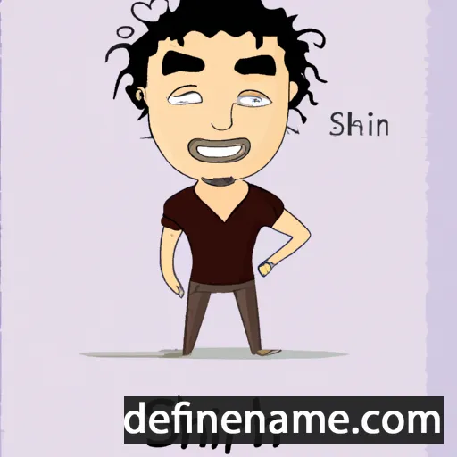 cartoon of the name Shiraz