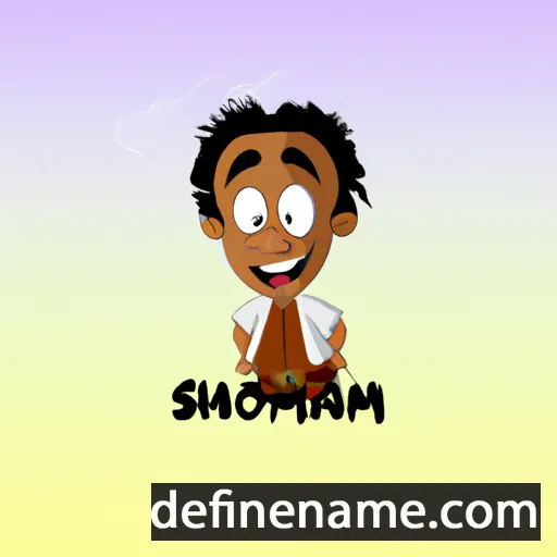 Shomari cartoon